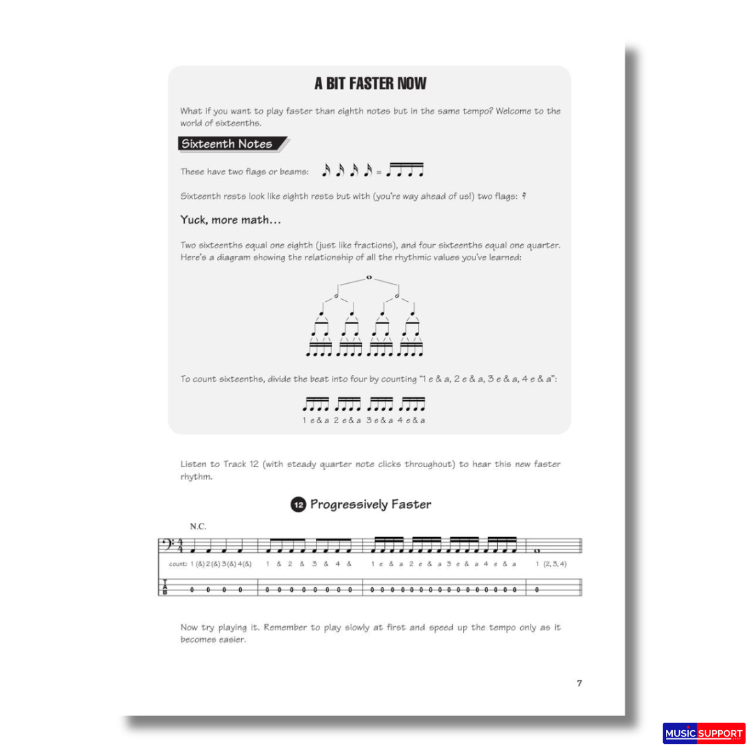 หนังสือเรียนเบส FastTrack Bass Method – Book 2