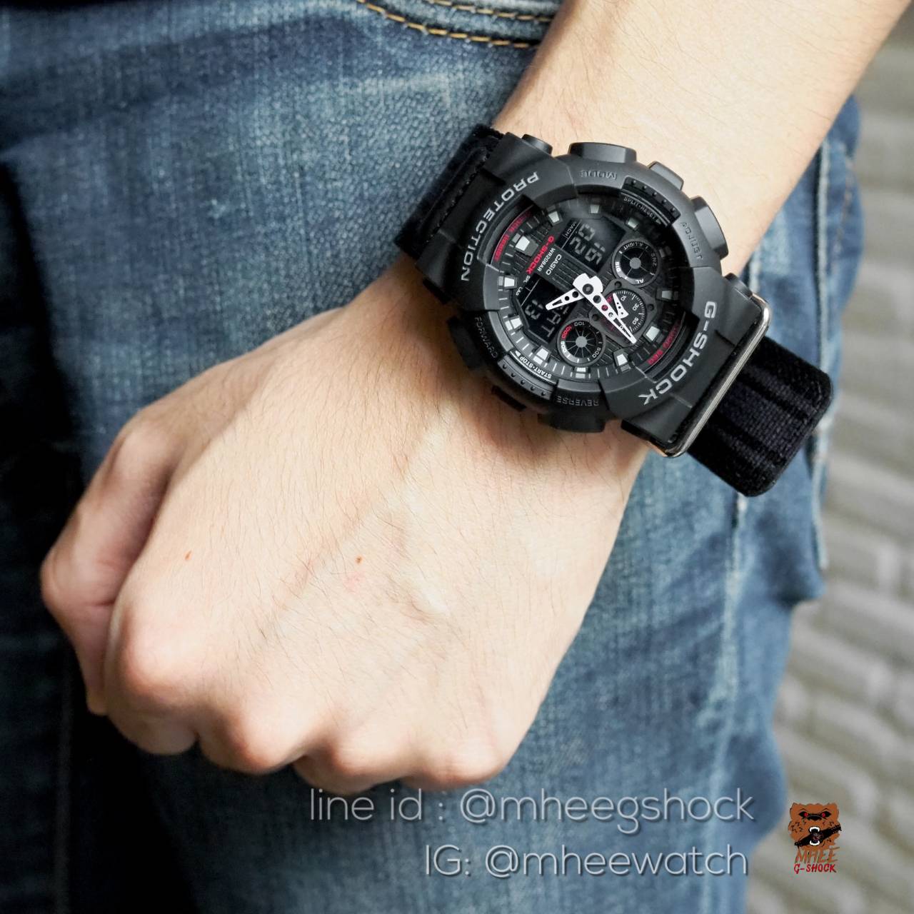 G-Shock รุ่น GA-100MC-1ADR