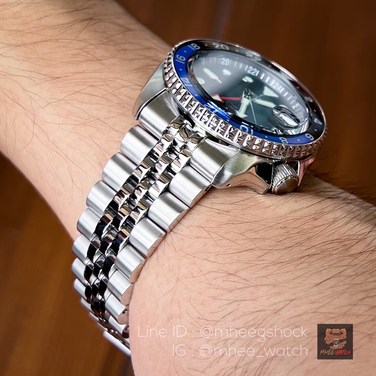 Seiko 5Sports GMT BATMAN New Arrivals 42.5MM รหัสSSK003