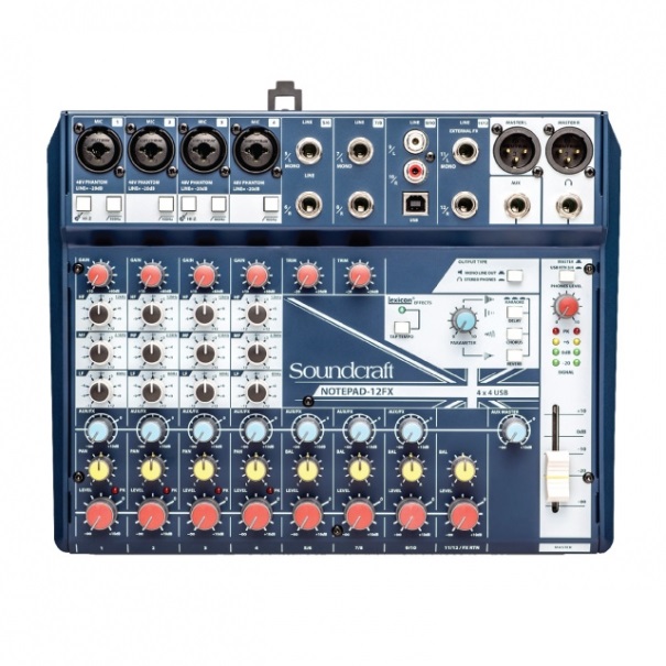 NOTEPAD-12FX มิกเซอร์ SOUNDCRAFT