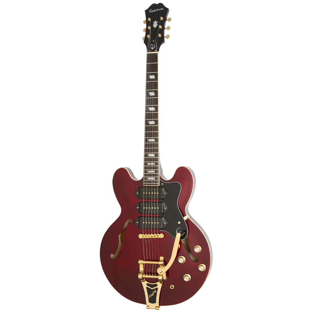กีต้าร์ไฟฟ้า Epiphone Riviera Custom P93 Wine Red