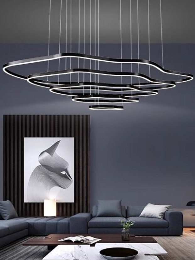 CT206A237 SOTMIA chandelier duplex floor โคมระย้า โคมโถงบรรได แชนเดอเรีย Lamp ไฟยาว