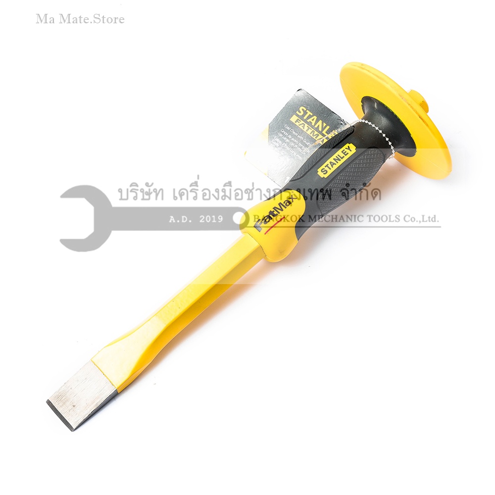 16-332 สกัดมือด้ามหุ้มยาง 1"X12"