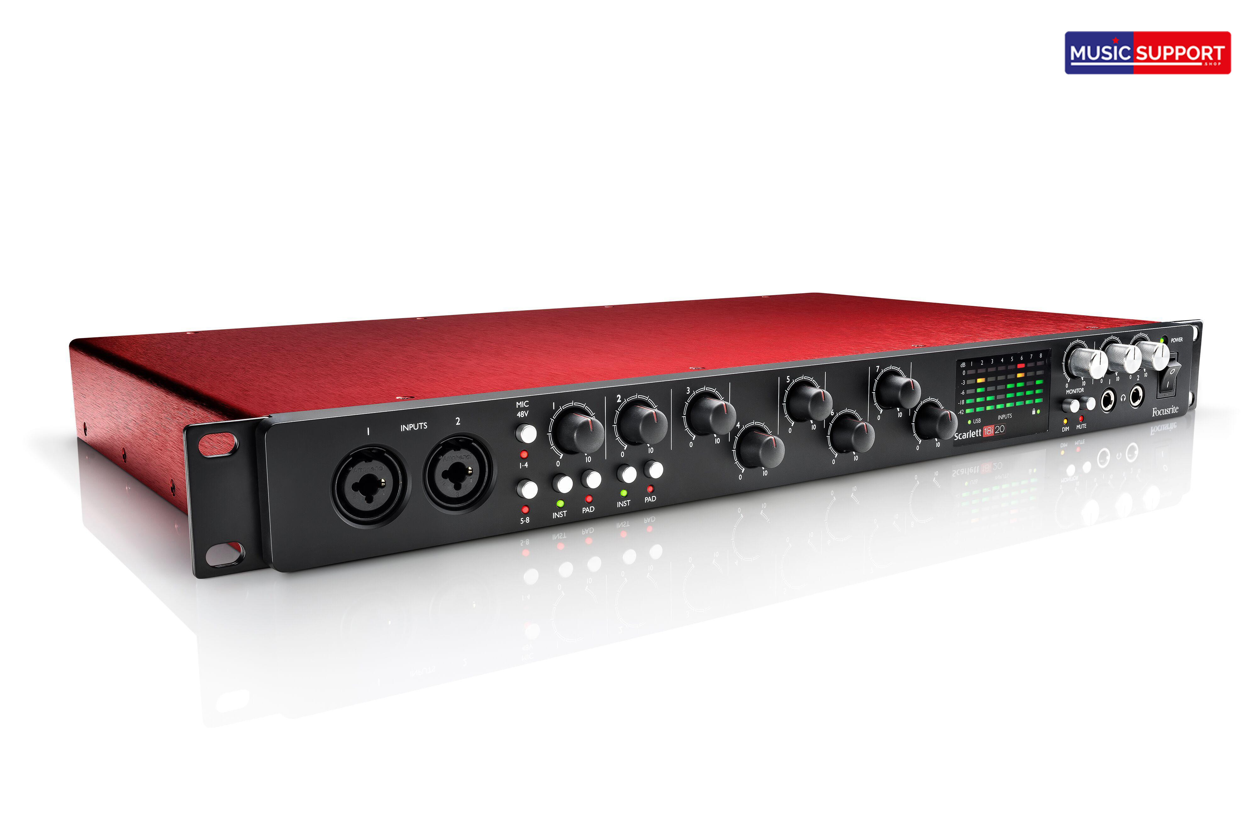 ซาวด์การ์ด Focusrite Scarlett Octo pre