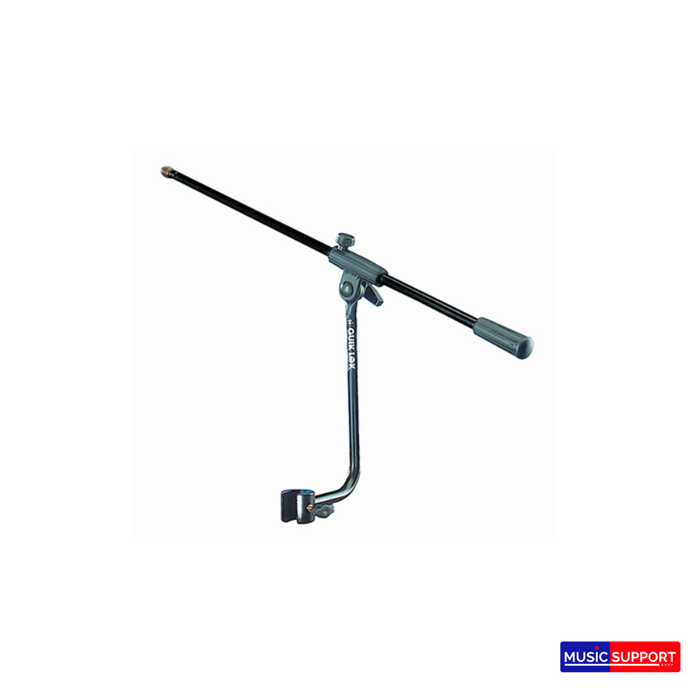 ขาจับไมค์บูมเสริม Quiklok A-107 BK EU Clamp-on metric thread fixed length mic boom arm