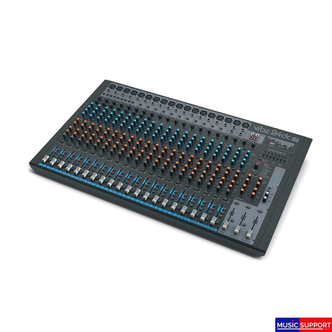 LD Systems VIBZ 24 DC 24 Channel Mixing Console with DFX and Compressor