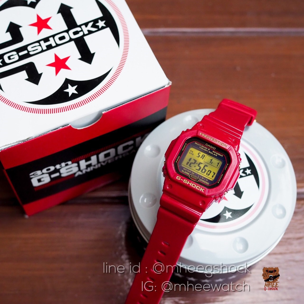 G-Shock Limited ยักษ์เล็ก GW-M5630A-4JR Rising Red 30th Anniversary รุ่นฉลองครบ30ปี หายากมากสวยมากจริงๆ