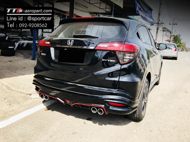 ชุดแต่ง HRV 2019 2020 2021 TTS, hrv แต่งสวย, สเกิร์ตรอบคัน hrv แท้ byแต่งรถTTS