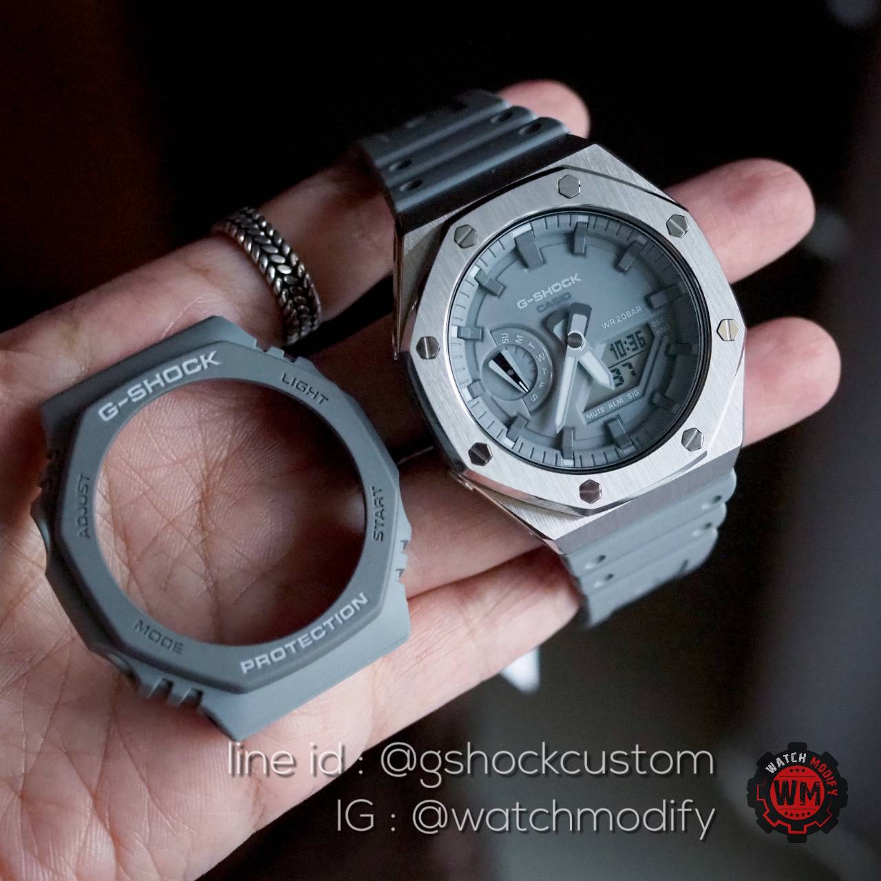 นาฬิกา G-Shock Metal Face AP รุ่น GA-2110ET-8 ของแท้ ประกันศูนย์