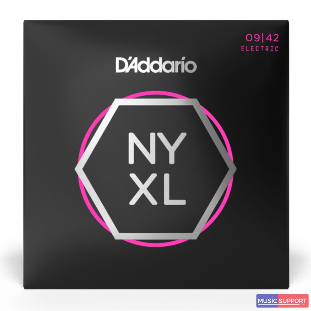 สายกีตาร์ไฟฟ้า D'Addario NYXL0942 Super Light Electric Guitar Strings (09-42)