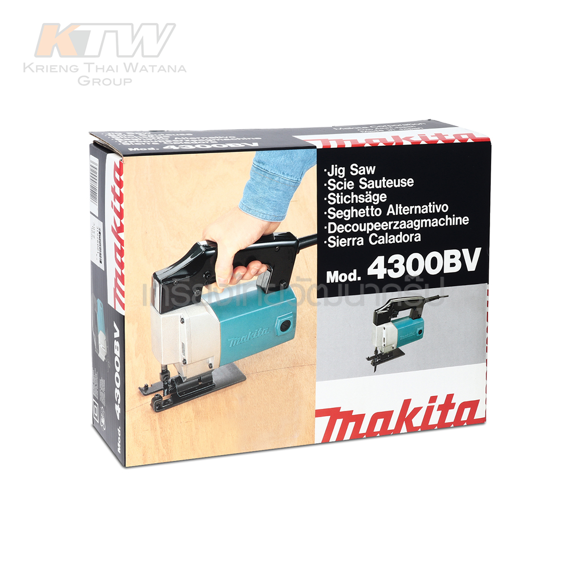 MAKITA เลื่อยจิกซอร์ปรับรอบ M-TYPE รุ่น 4300BV
