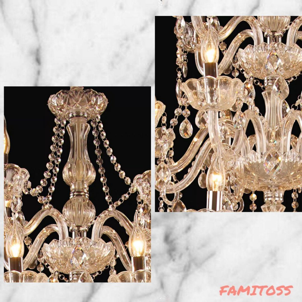 CT157A070 SOTMIA แชนเดอเรียโคมไฟระย้า โคมไฟระย้า แชนเดอเรีย4ชั้น แชนเดอเรีย3ชั้น โคมไฟเพดาน