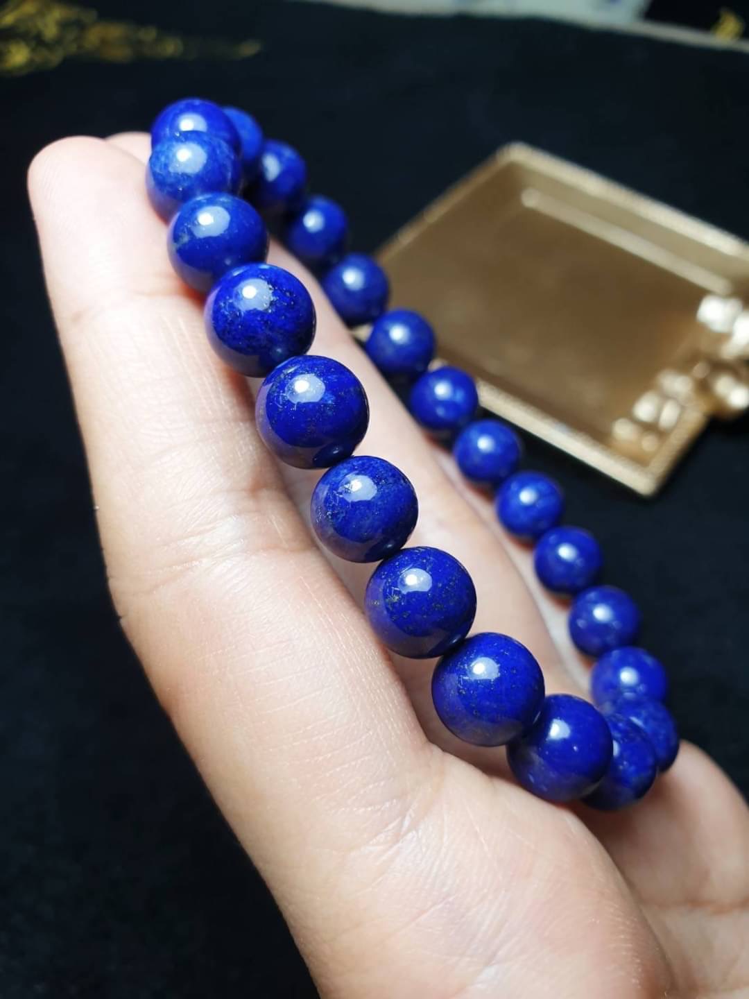 ลาพิส ลาซูลี 💙(Lapis lazuli) คุณภาพดีที่สุด สีเข้มไม่ใช่งานทำสี