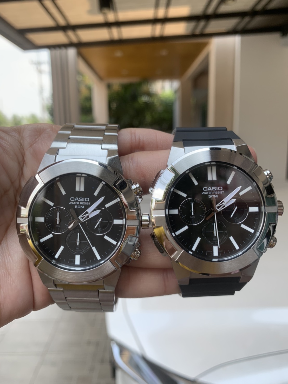 Casio G-Steel จอChronograph รุ่นใหม่ล่าสุด MTP-E500