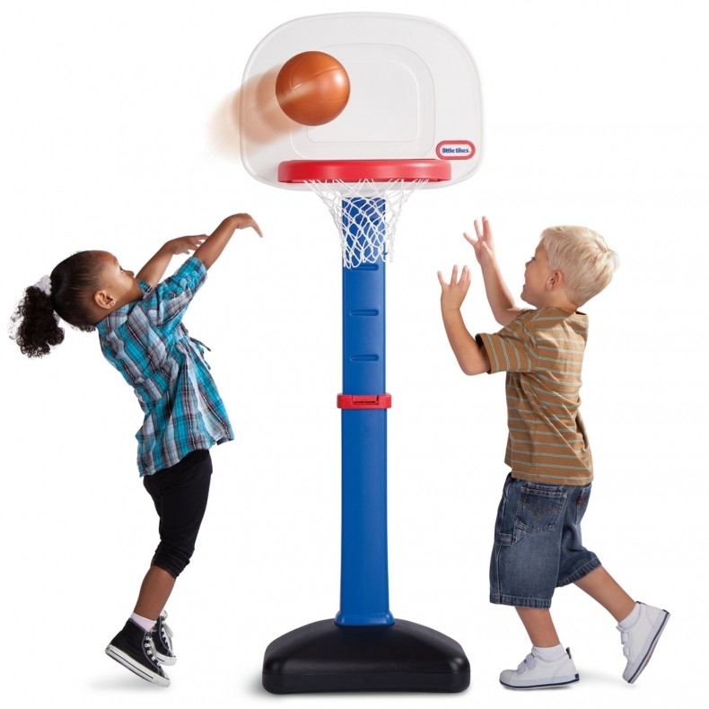 Little Tikes TotSports Easy Score Basketball Set แป้นบาสเกตบอลปรับระดับได้
