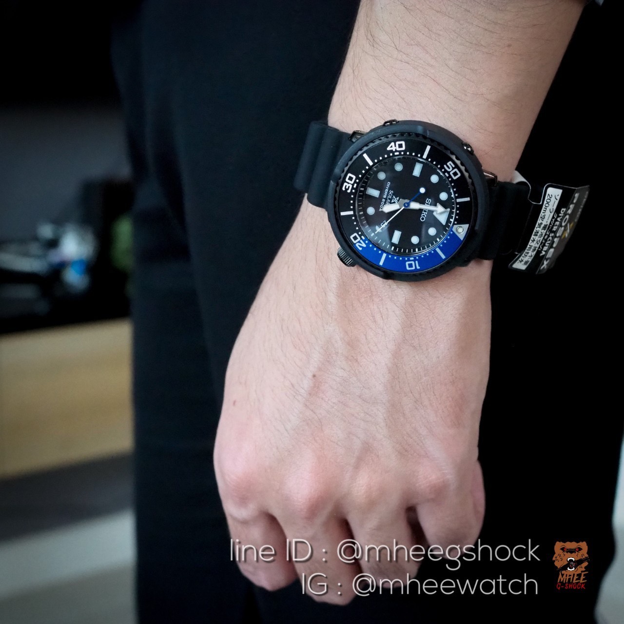 Seiko Batman Prospex Diver Scuba Made in Japan (Rare item)