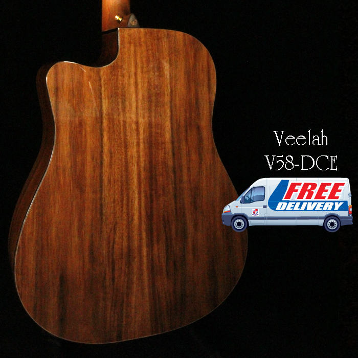 Veelah V58-DCE กีตาร์ไฟฟ้า