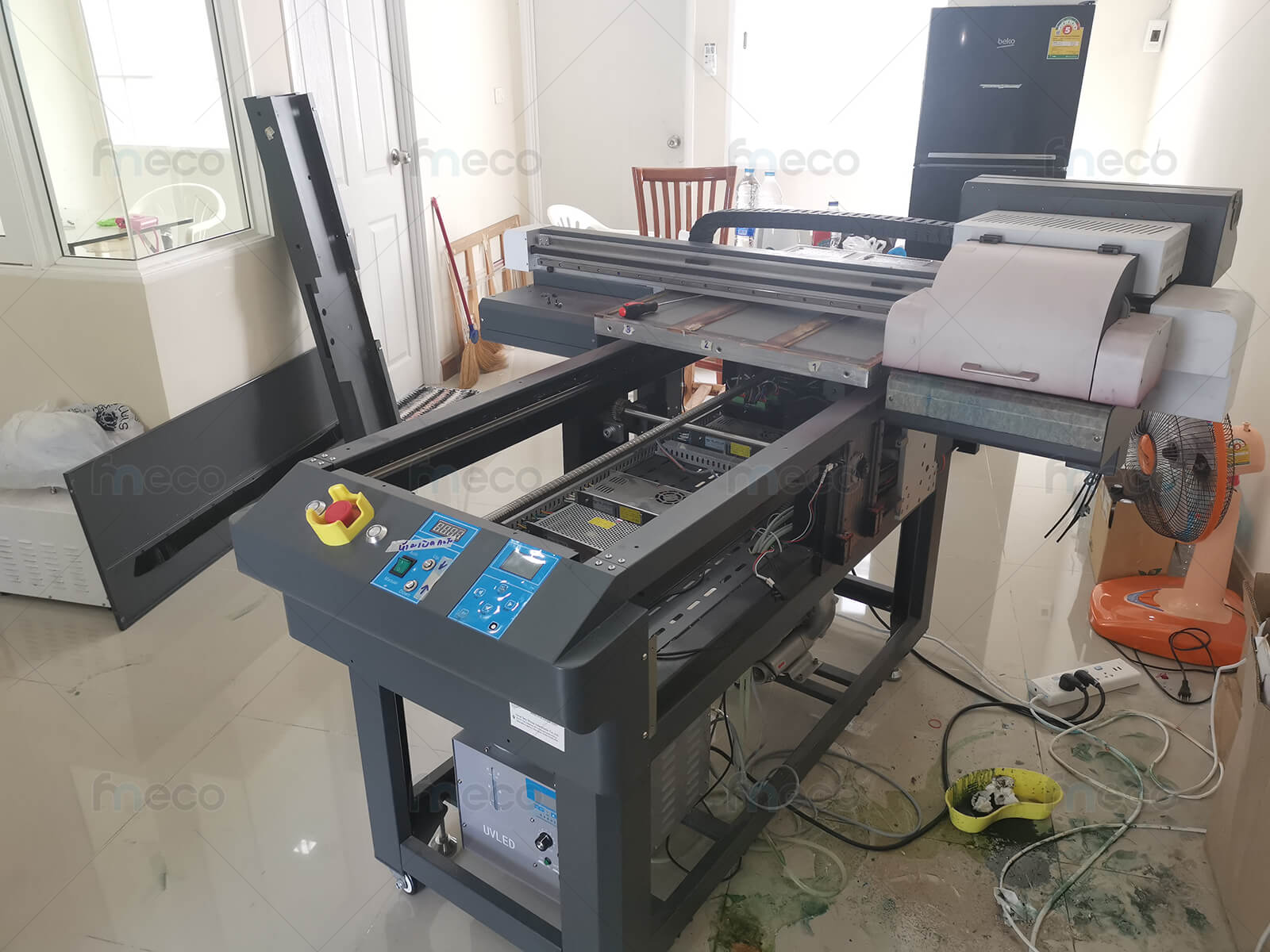 บริการ ซ่อมเครื่องพิมพ์ยูวี Flatbed uv เครื่องนำเข้า รุ่น 6090, 9060, 1015, 1613, 2513, 3020