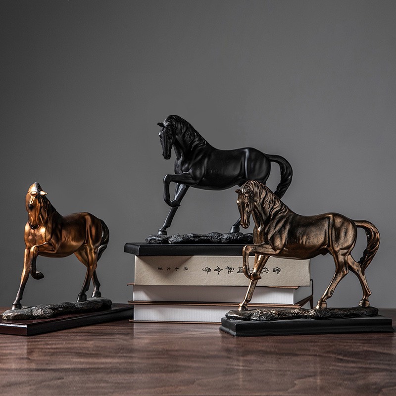 C1009B013 FAMITOSS ของแต่งห้อง ม้า ม้าตกแต่งบ้าน ม้าตกแต่ง HORSE HOME DECRO ของมงคล ของมงคลม้า ของมงคลแต่งบ้าน