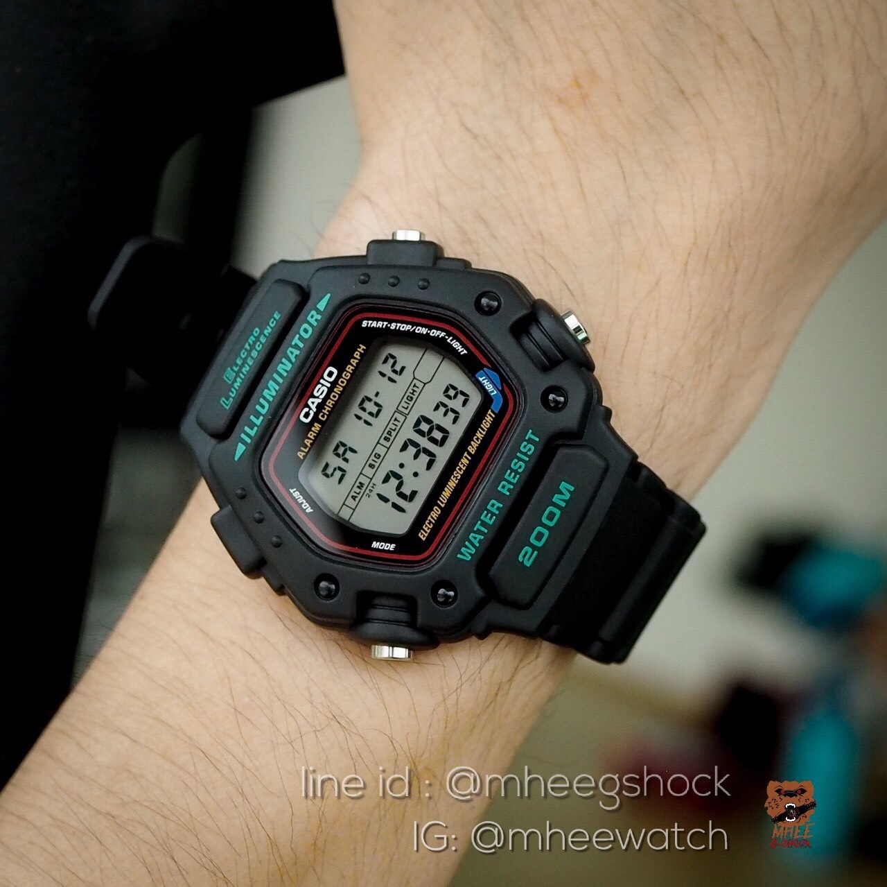 Casio Vintage Tom Cruise กันน้ำลึก200เมตร vry rare item