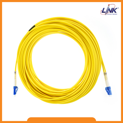 UFP922D31-03 Fiber Optic LC-LC Patch Cord OS2, Duplex 9/125 μm Single-mode, (3.0 mm Jacket)/UPC-UPC, Lengths 3 m.