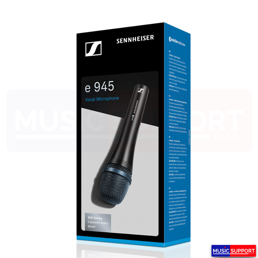ไมโครโฟน Sennheiser E945 Dynamic Vocal Microphone Super-Cardioid