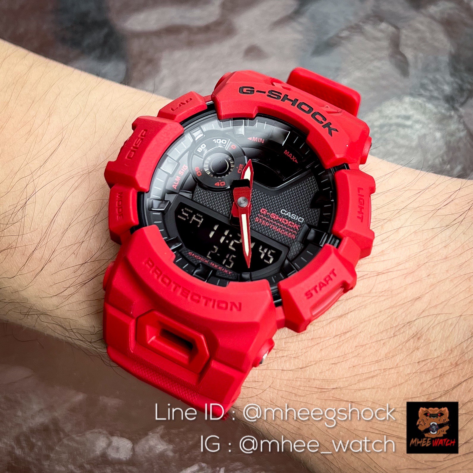 G-SHOCK Red Sneaker รุ่น GBA-900RD ของแท้ ประกันศูนย์