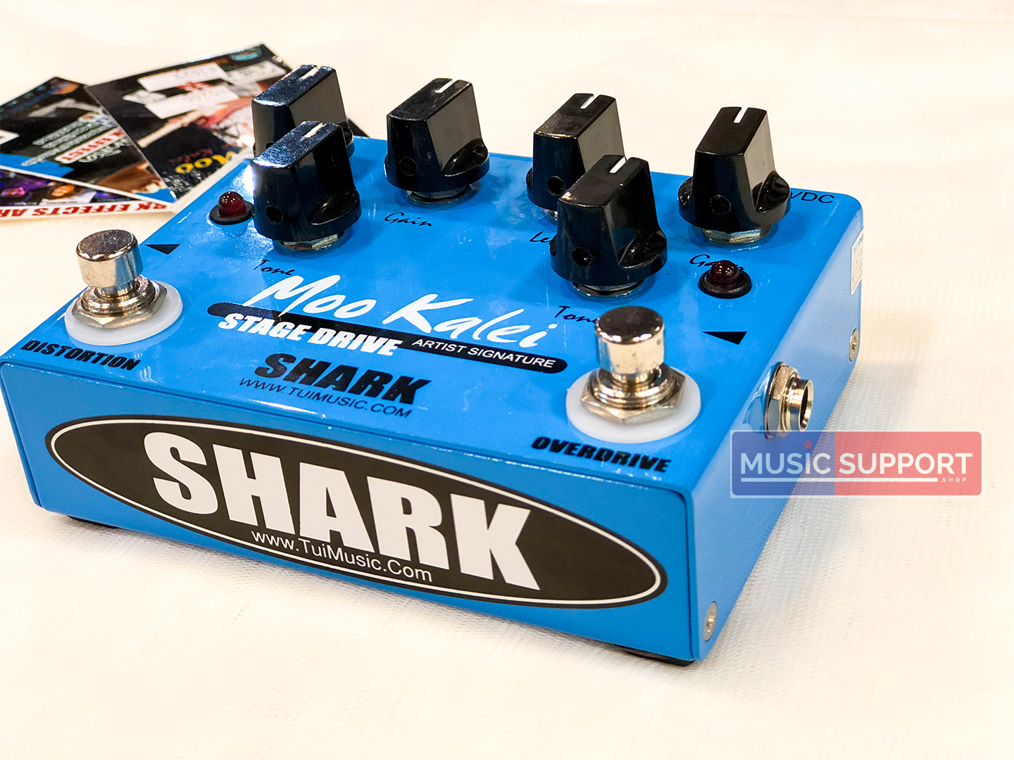 Moo Kalei Stage Drive SHARK ギターエフェクター Moo Kalei Stage Drive SHARK ギターエフェクター Review SHARK