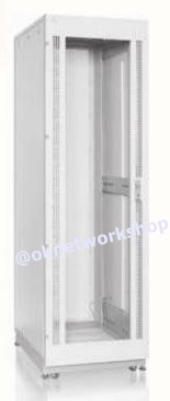 G4-60942 19” GERMAN SERVER RACK 42U, (60 x 90 cm.) Two-Tone White-Gray
