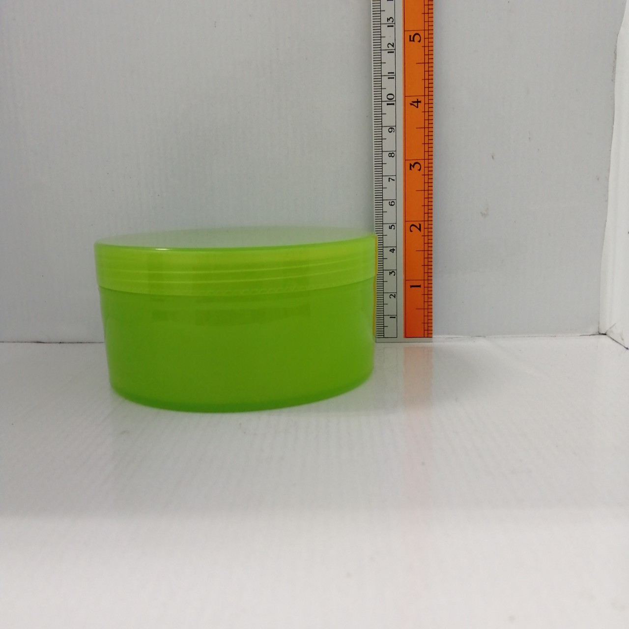 กระปุกพลาสติก ขนาด300กรัม สูง5cm กว้าง10cm รุ่น k0224 สีเขียว กระปุกธรรมชาติ กระปุกใส่สครับ สีสวย ราคาถุก คุณภาพดี พร้อมส่ง