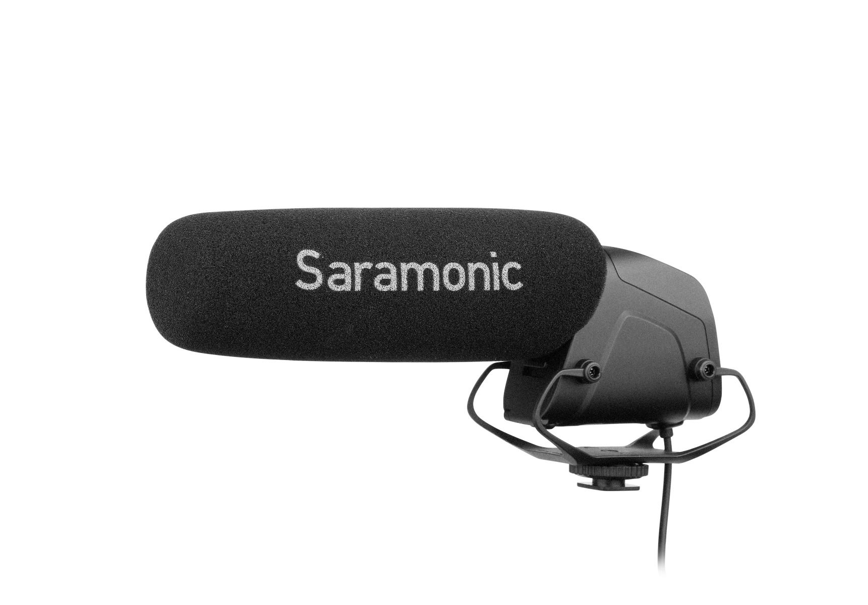 Saramonic SR-VM4 ไมโครโฟนช็อตกันติดหัวกล้องไมค์คอนเดนเซอร์แบบซุปเปอร์คาร์ดิออยด์