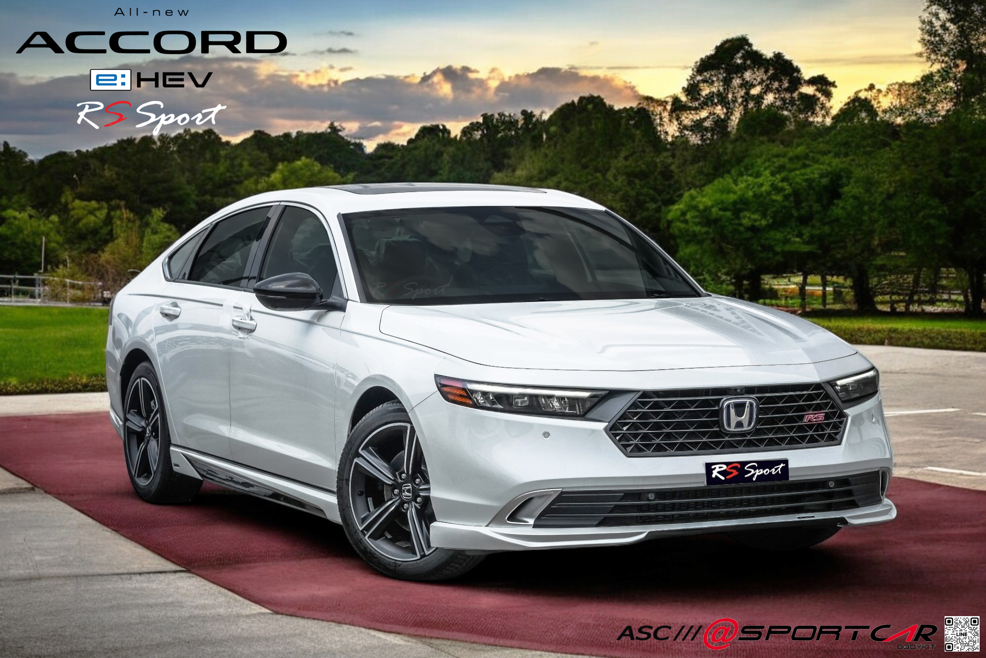 ชุดแต่ง Accord 2023 2024 2025 RS Sport - Accord G11 Accord แต่งสวย Accord หล่อหรู