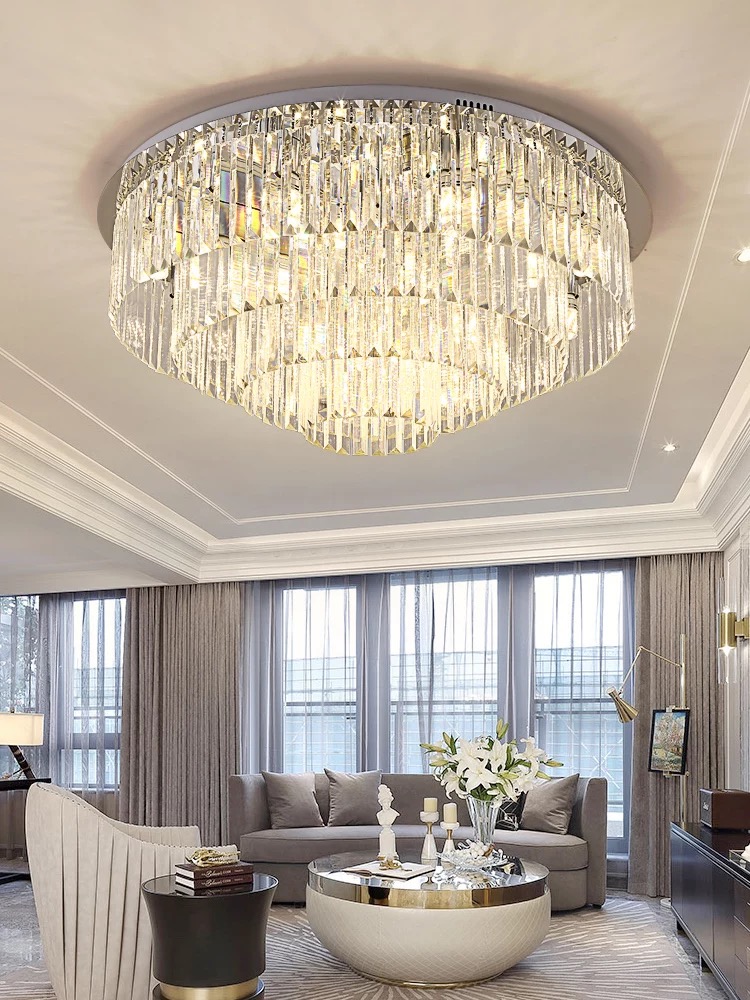 CT002A004 SOTMIA LUXURY CRYSTAL CEILING LAMP โคมไฟเพดาน โคมไฟคริสตัล โคมไฟคริสตัลหรูหรา สร้างสรรค์ ที่เรียบง่าย ทันสมัย