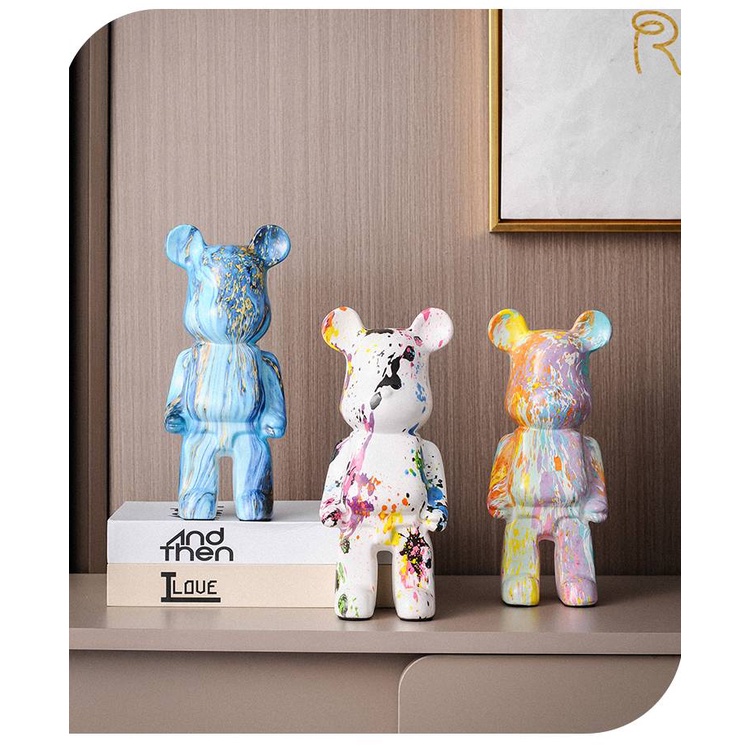 CT140B087 FAMITOSS โมเดลหมี หมี หมีแต่งบ้าน bear โมเดลหมีแต่งบ้าน