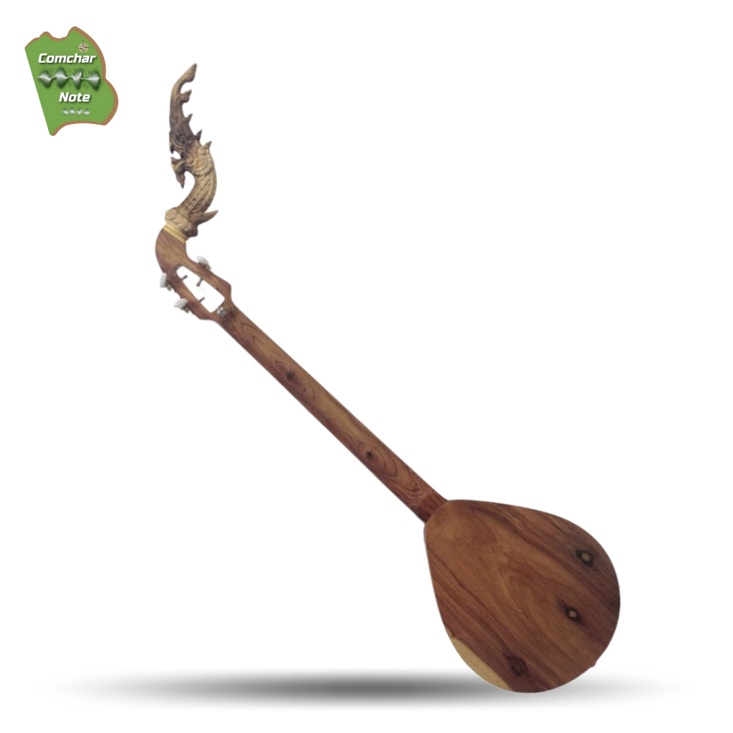 Comcharnote รุ่น BNK / W V2 / พิณคำชะโนด "รุ่นหาดนางคอย" ทรงหยดน้ำ V.2 / BNK-W V.2