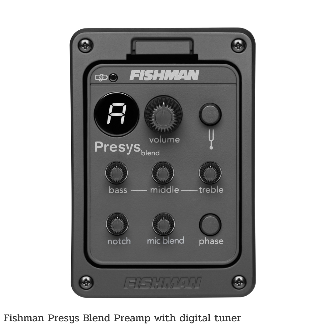 Fishman Presys Blend Preamp with digital tuner