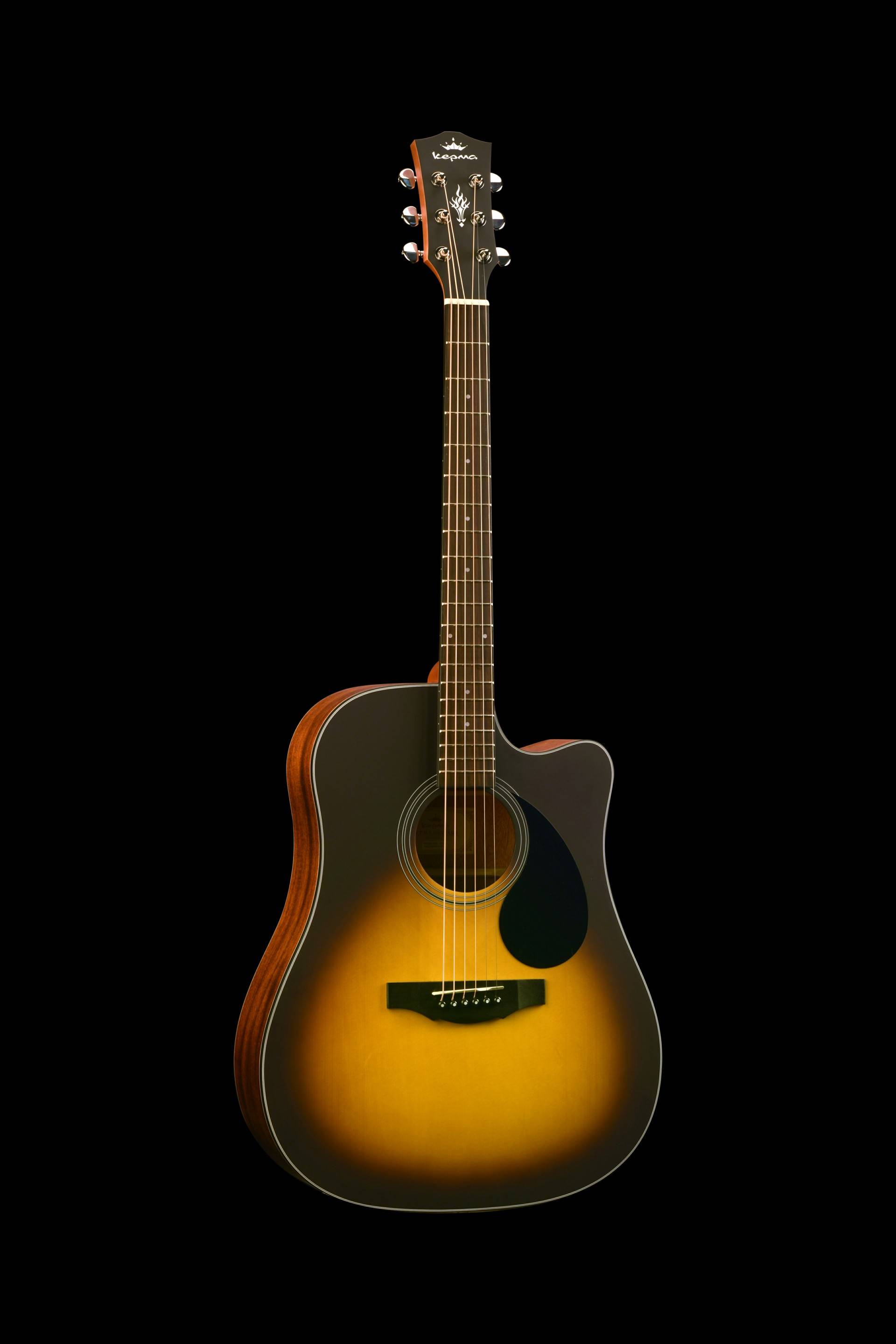 Kepma EDCE กีตาร์โปร่งไฟฟ้า