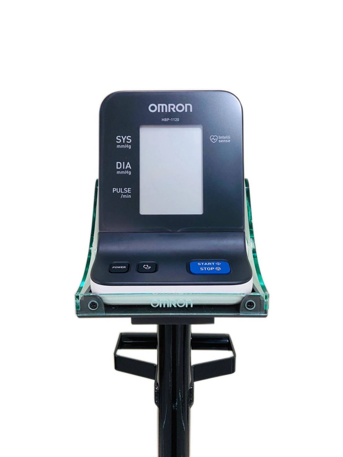 เครื่องวัดความดันโลหิตแบบดิจิตอลแบบตั้งโต๊ะ รุ่น HBP-1120 ผลิตภัณฑ์ Omron (หน้าจอ LCD)