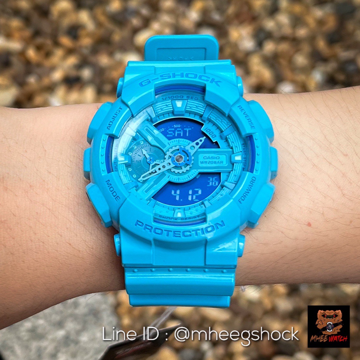 G-Shock Limited Blue Hyper color GA-110B-2A
