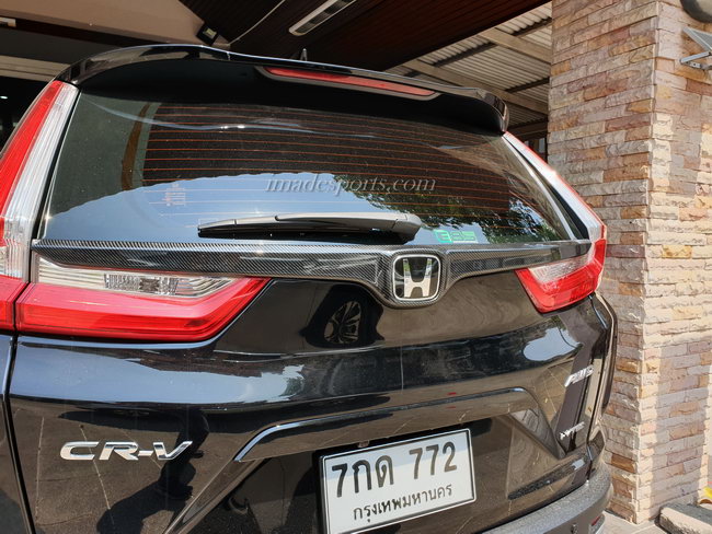 ชุดตกแต่งกระจัง CRV G5 Black Kevlar