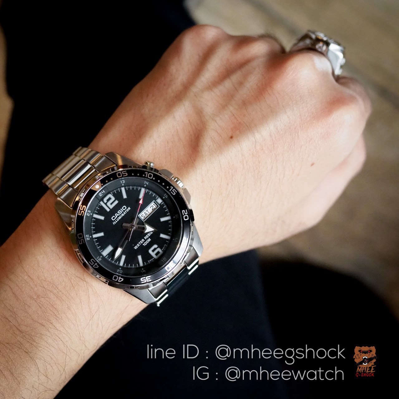 นาฬิกาคาสิโอ้ Casio Black Sport ของแท้ 100% ประกันศูนย์เซ็นทรัล (เลิกผลิต *Rare Item*)