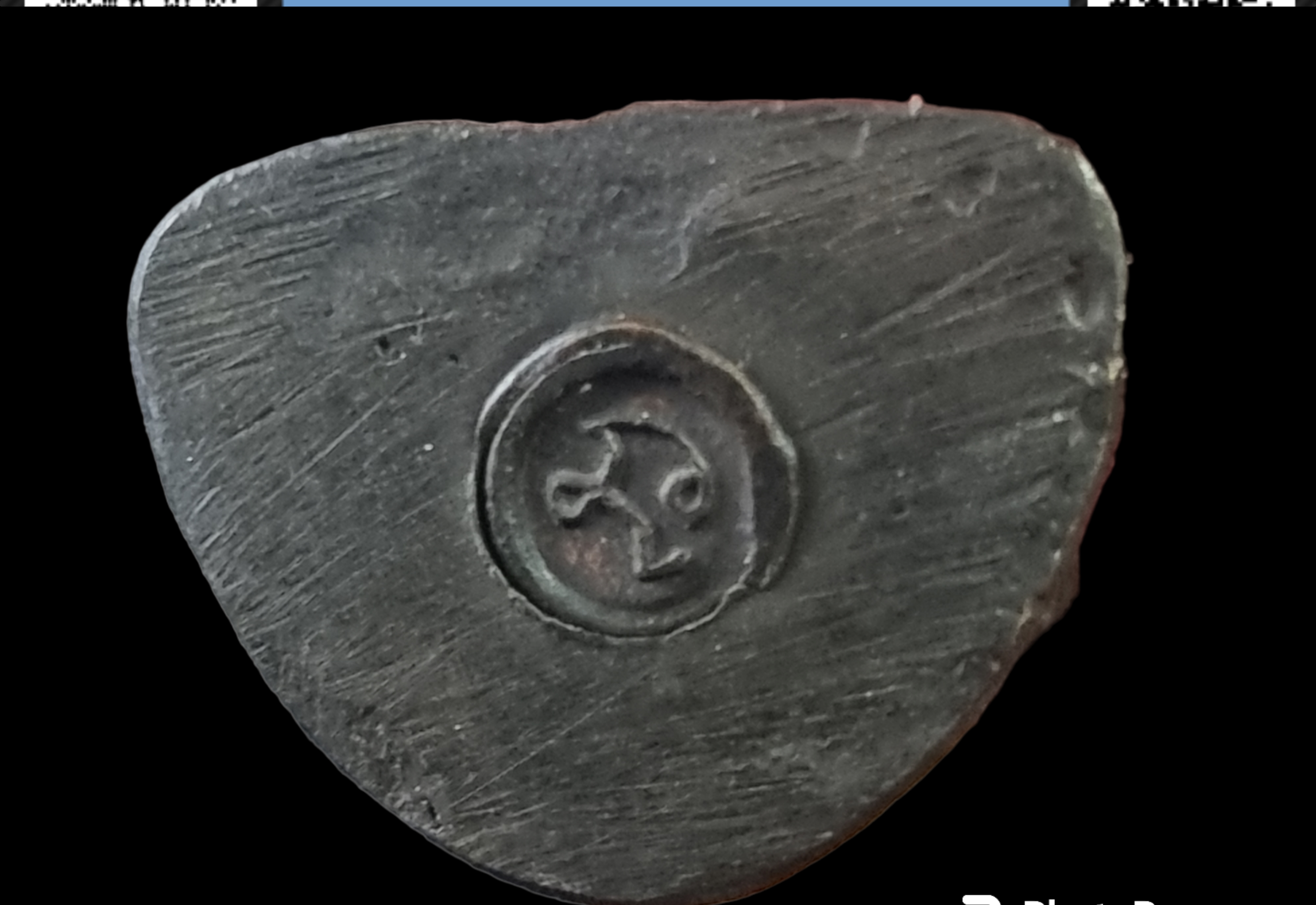 รูปหล่อหลวงพ่อทวด รุ่นมหาราช เนื้อนวโลหะ วัดช้างให้ ปี 2525