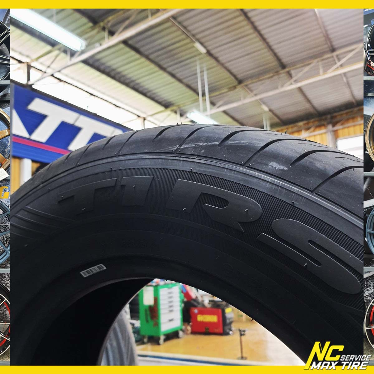 โปรไลฟ์สด / ล้อพร้อมยาง / ล้อแม็ก Cosmis RT-X / หน้า 18x9.5 6H139.7 ET15 หลัง 18x10.5 6H136.7 ET12 / ยาง Cosmis t1 rs 265/60R18 /