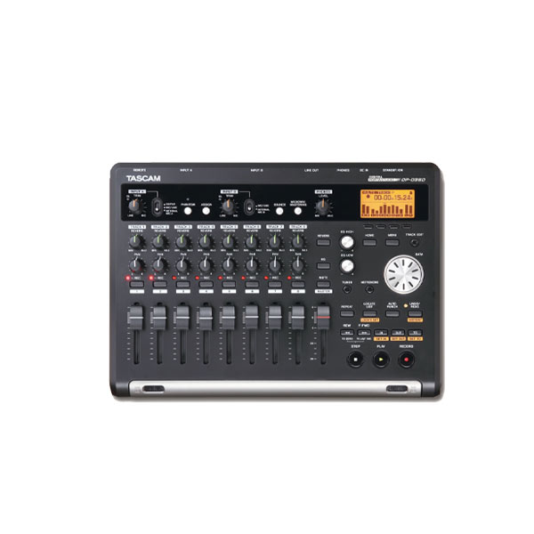 เครื่องเล่นและบันทึกเสียง TASCAM รุ่น DP-03SD USB/SD-CARD ขนาด 290 × 54.1 × 207.2 mm