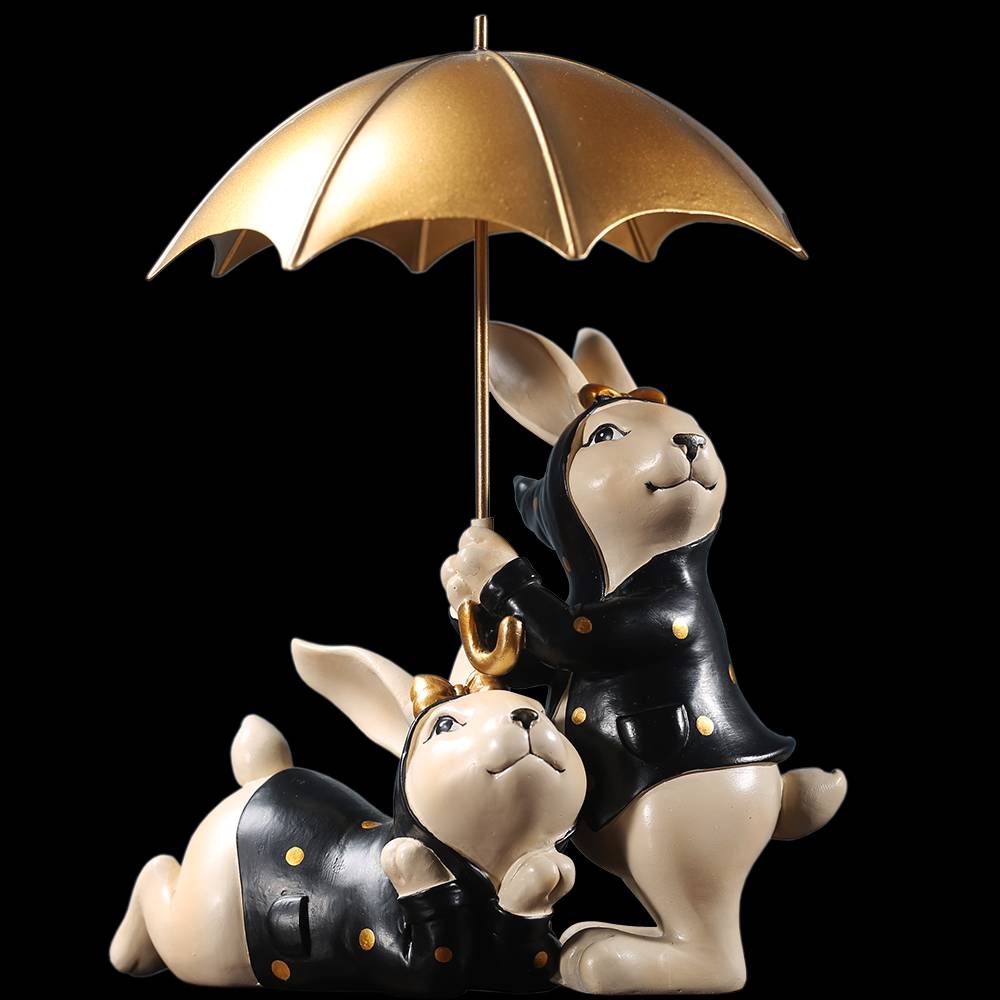 CT151B104 FAMITOSS กระต่าย โมเดลกระต่าย โมเดลแต่งบ้าน Rabbit