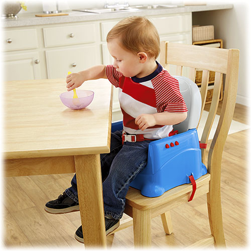 Fisher Price Thomas & Friend Tray Play Booster เก้าอี้ทานข้าวเด็ก พกพาได้ พร้อมของเล่น