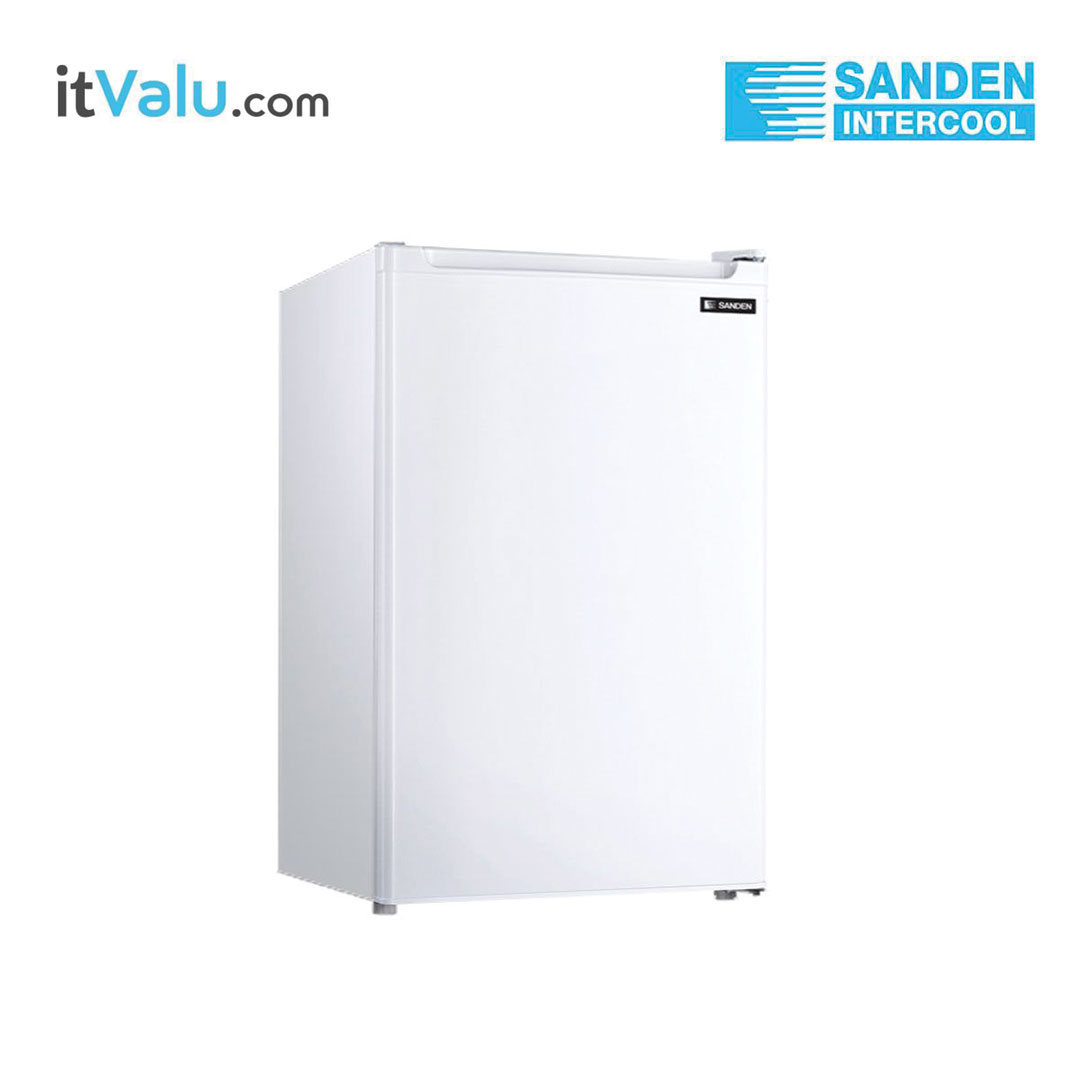 ตู้แช่แข็งประตูทึบ SANDEN ทรงยืน รุ่น SFH-0210 ความจุ : 65 ลิตร / 2.1 คิว ขนาดตู้ 48 x 50 x 84 cm. รับประกันความเย็น 1 ปี : รับประกันคอมเพรสเซอร์ 5 ปี
