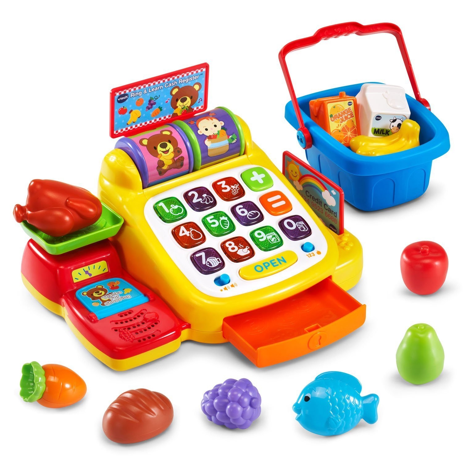 พร้อมส่ง VTech Ring and Learn Cash Register ตระกร้าแคชเชียร์ ส่งฟรี ems