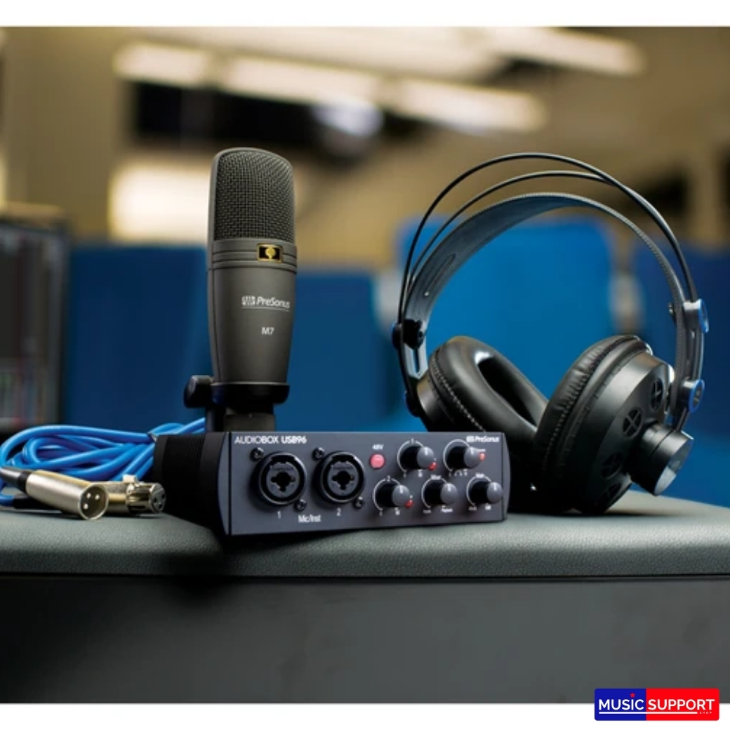 ชุดบันทึกเสียง PreSonus AudioBox 96 Studio (25th anniversary edition)