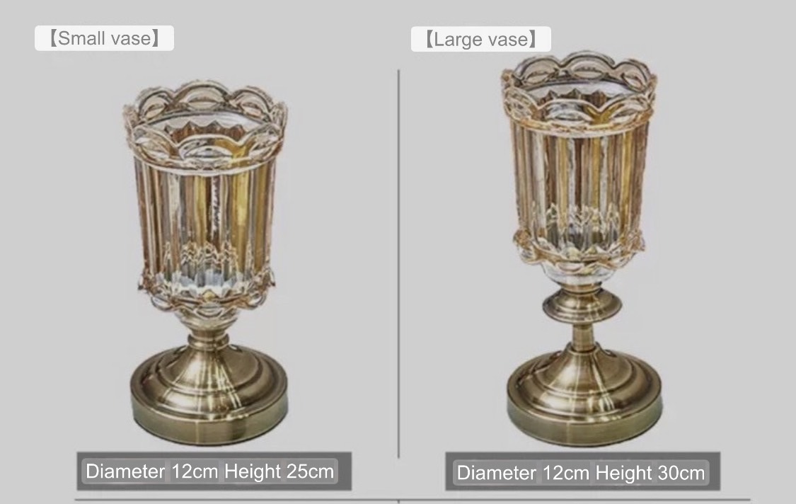 แจกันตกแต่งบ้าน ดอกไม้ประดิษฐ์พร้อมแจกัน เชิงเทียนตกแต่ง เชิงเทียนสีทอง แจกันดอกไม้ปลอม ดอกไม้ตั้งโต๊ะ เชิงเทียนทองเหลือง ST501E801